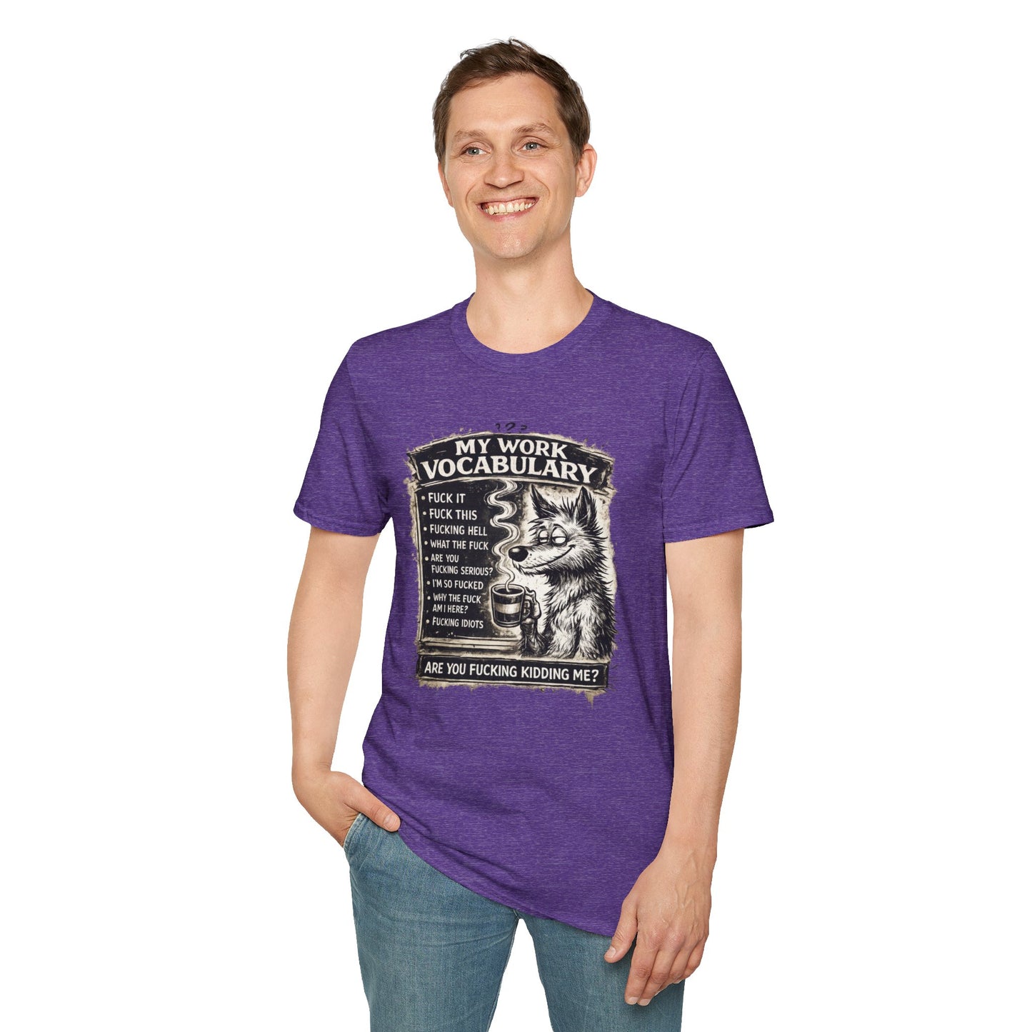 My Work Vocabulary Shirt | Funny Office Humor Graphic Tee
