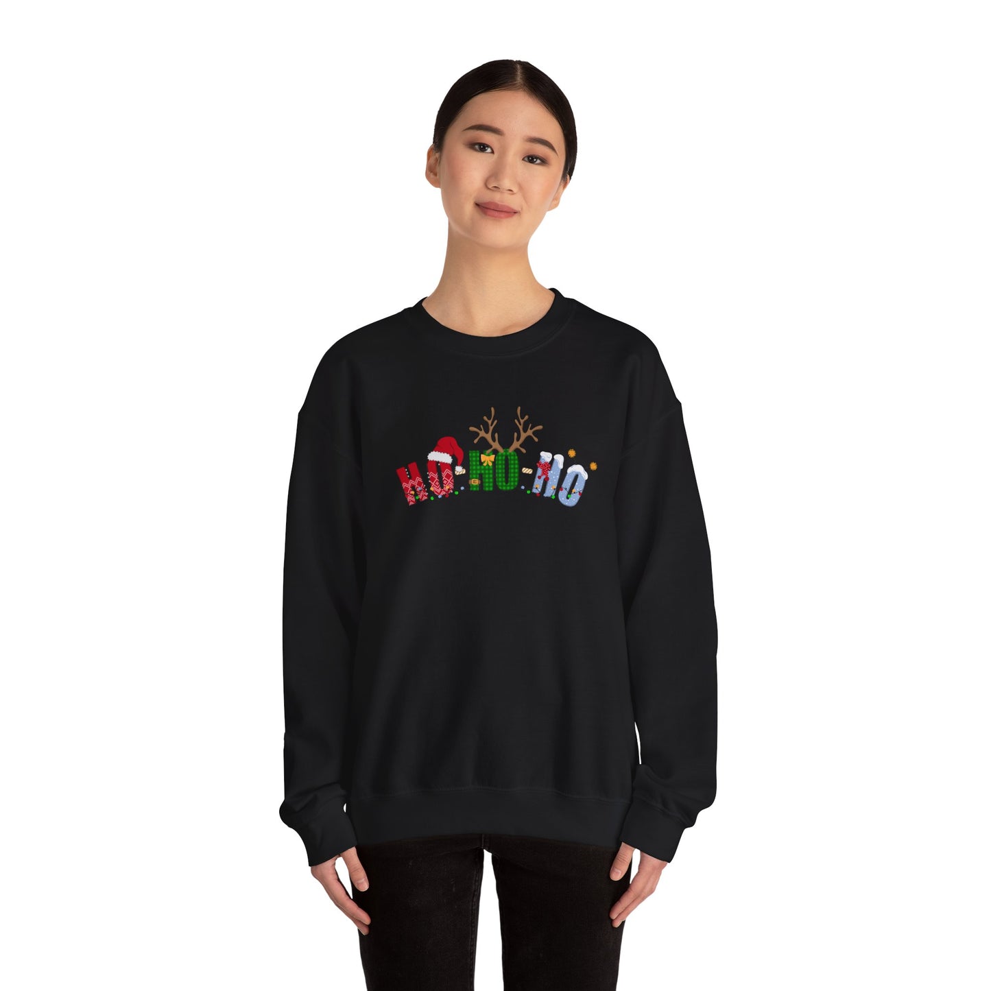 Ho Ho No Christmas Sweatshirt – Funny Holiday Pullover for Festive Humor