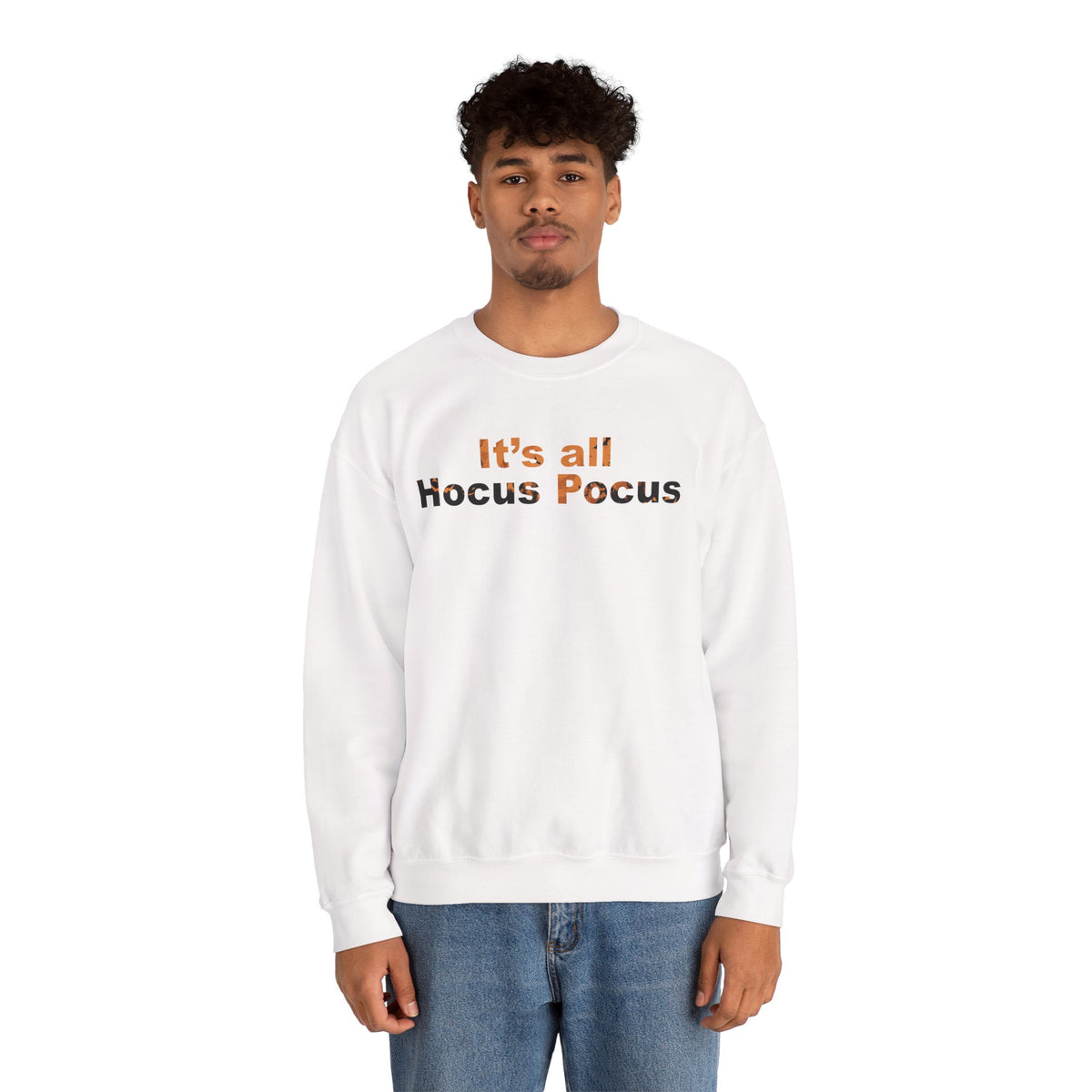 It's All Hocus Pocus Halloween Sweatshirt | Funny Spooky Season Crewneck