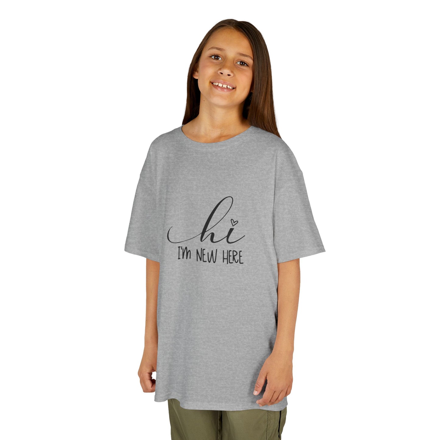 Hi I'm New Here: Fun and Friendly Kids' T-Shirt –  for Little Adventurers!