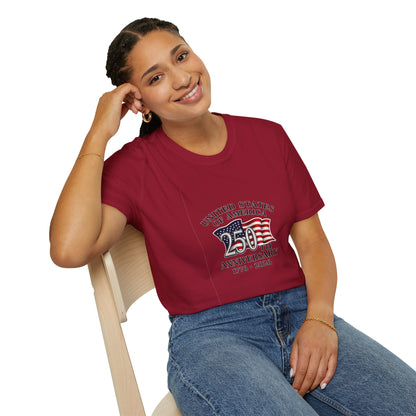 America 250 Shirt | United States 250th Anniversary Patriotic Tee
