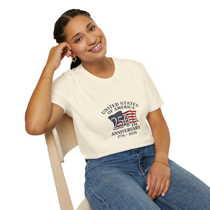 America 250 Shirt | United States 250th Anniversary Patriotic Tee