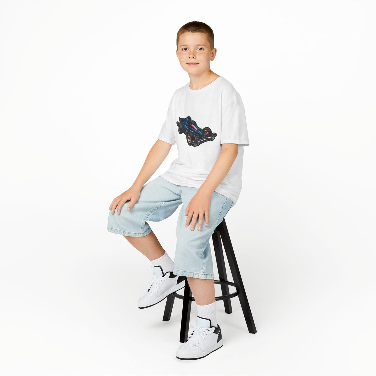 Kids Racing Car T-Shirt – Cool Sports Car Graphic Tee for Boys & Girls