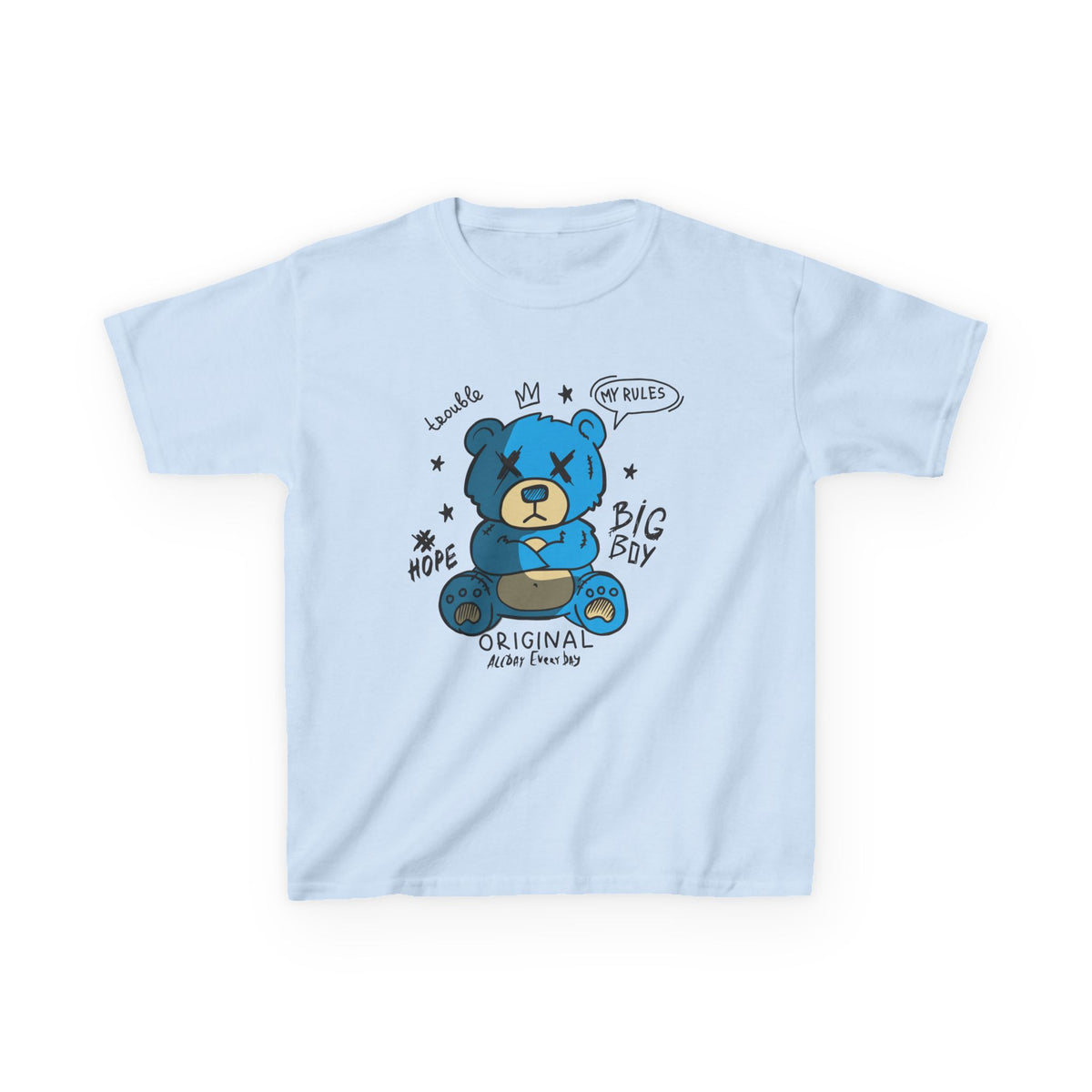 Big Boy Original Teddy Bear Kids Shirt | Bold Streetwear Graphic Tee