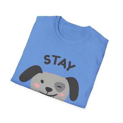 Stay Pawsitive T-Shirt – Cute Dog Lover Graphic Tee for Pet Enthusiasts