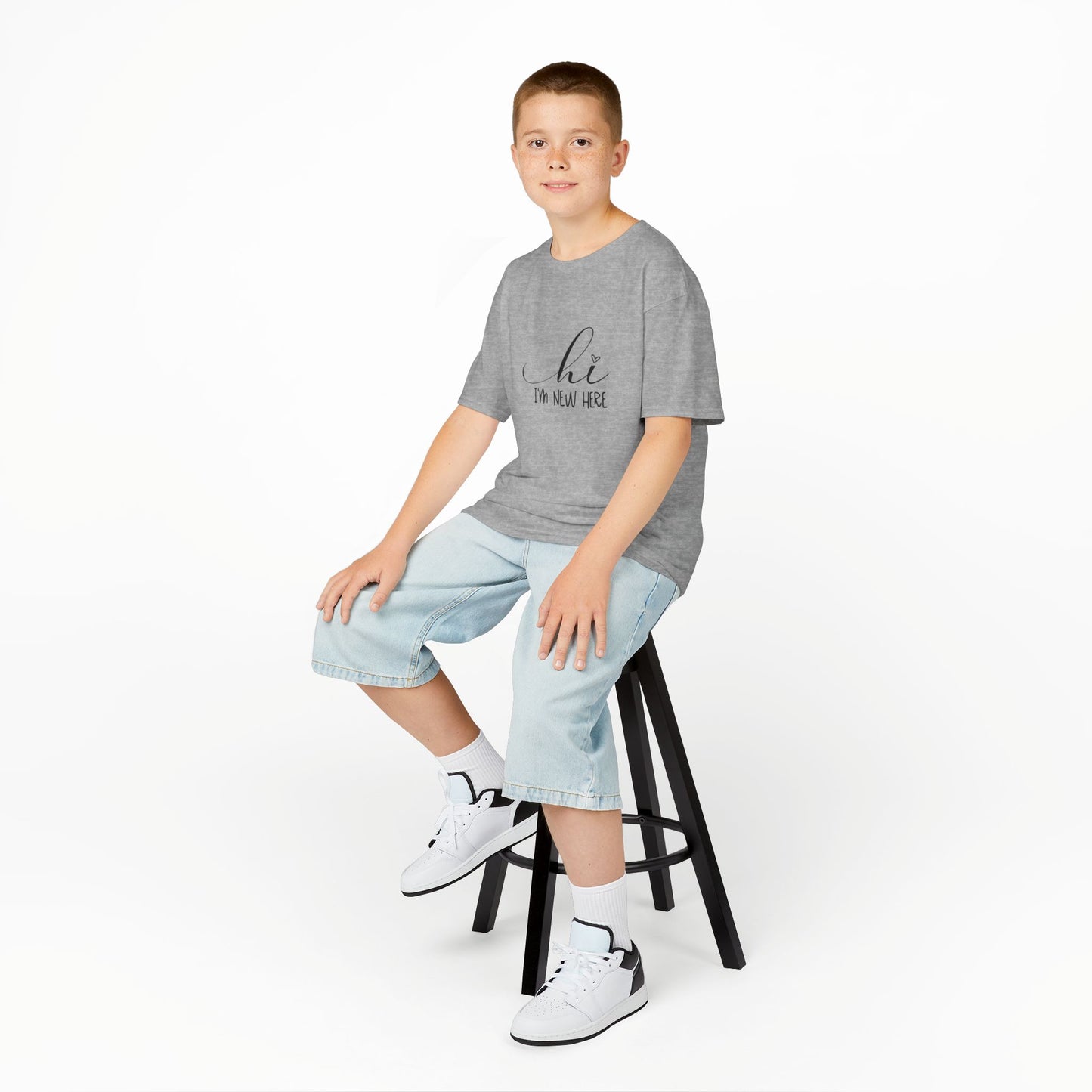 Hi I'm New Here: Fun and Friendly Kids' T-Shirt –  for Little Adventurers!