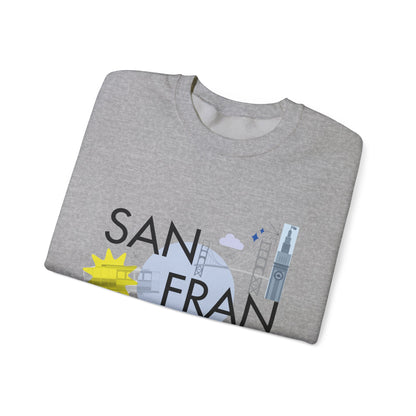 San Francisco Graphic Crewneck Sweatshirt
