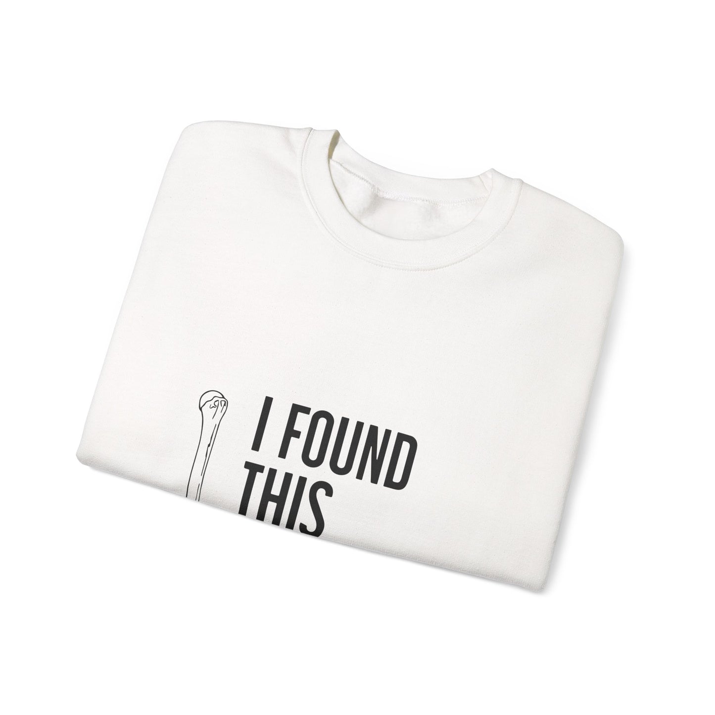 I Found This Humerus” Funny Halloween Sweatshirt