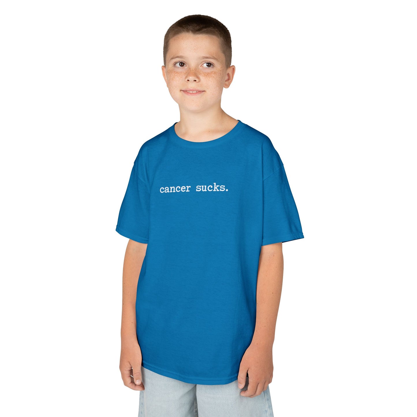 Kids T-Shirt — Cancer Sucks