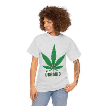 It's Organic Pot Leaf Graphic T-Shirt