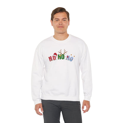 Ho Ho No Christmas Sweatshirt – Funny Holiday Pullover for Festive Humor