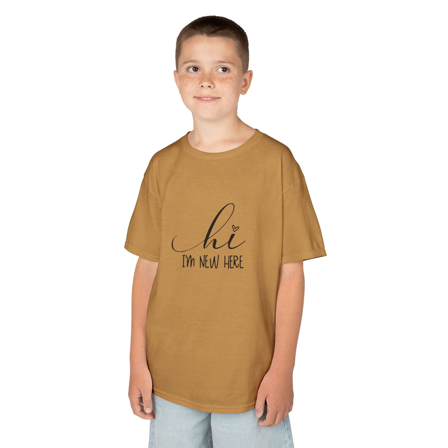 Hi I'm New Here: Fun and Friendly Kids' T-Shirt –  for Little Adventurers!
