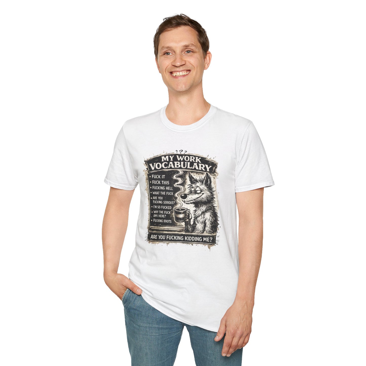 My Work Vocabulary Shirt | Funny Office Humor Graphic Tee