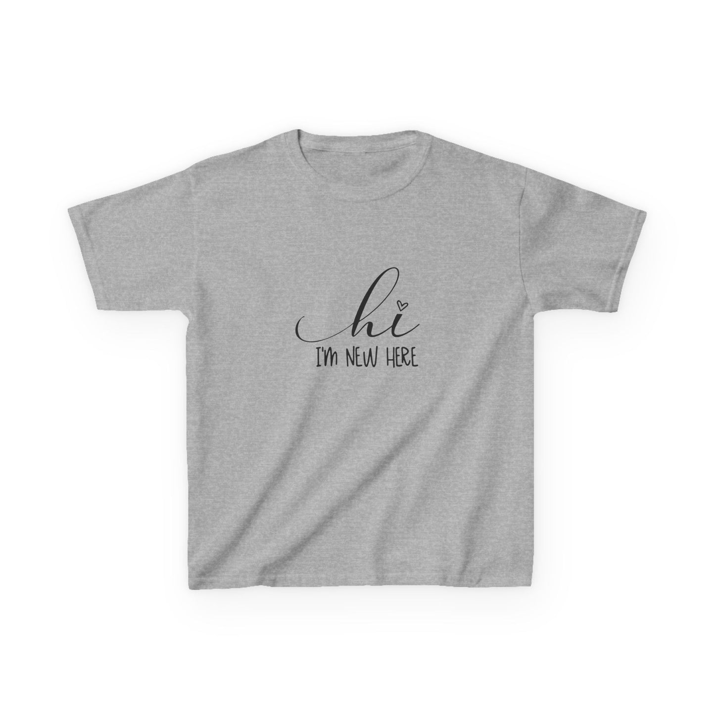 Hi I'm New Here: Fun and Friendly Kids' T-Shirt –  for Little Adventurers!