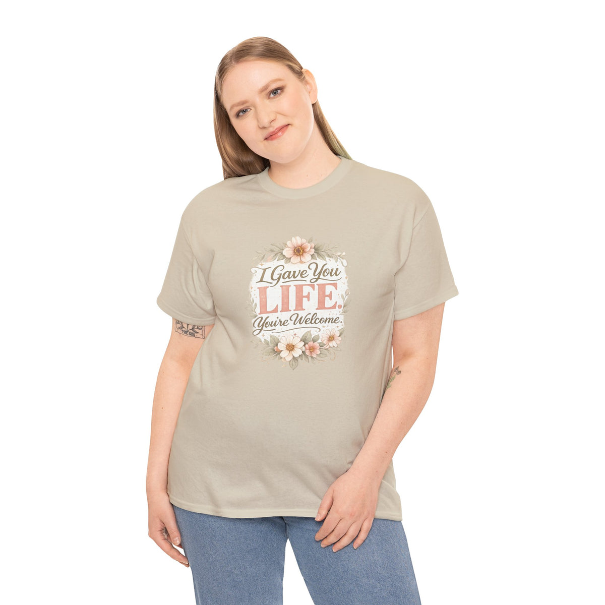 I Gave You Life You’re Welcome Funny Mom Shirt – Mother’s Day Gift Tee
