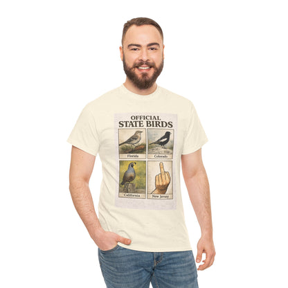 Official State Birds Shirt – Funny New Jersey Graphic Tee