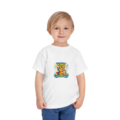 Kind Bear Kids Shirt – Tiny Trouble Club Positive Message Toddler Graphic Tee