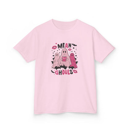 Mean Ghouls: Spooky Fun Ghost Graphic Kids' T-Shirt