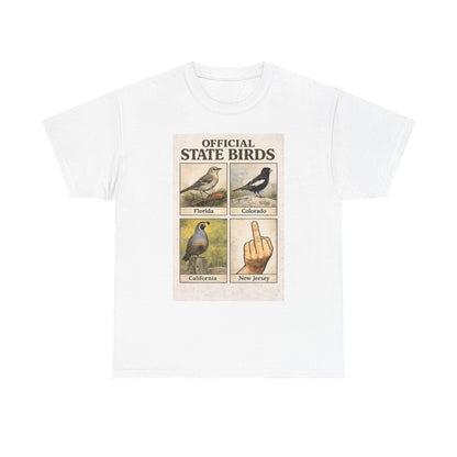 Official State Birds Shirt – Funny New Jersey Graphic Tee