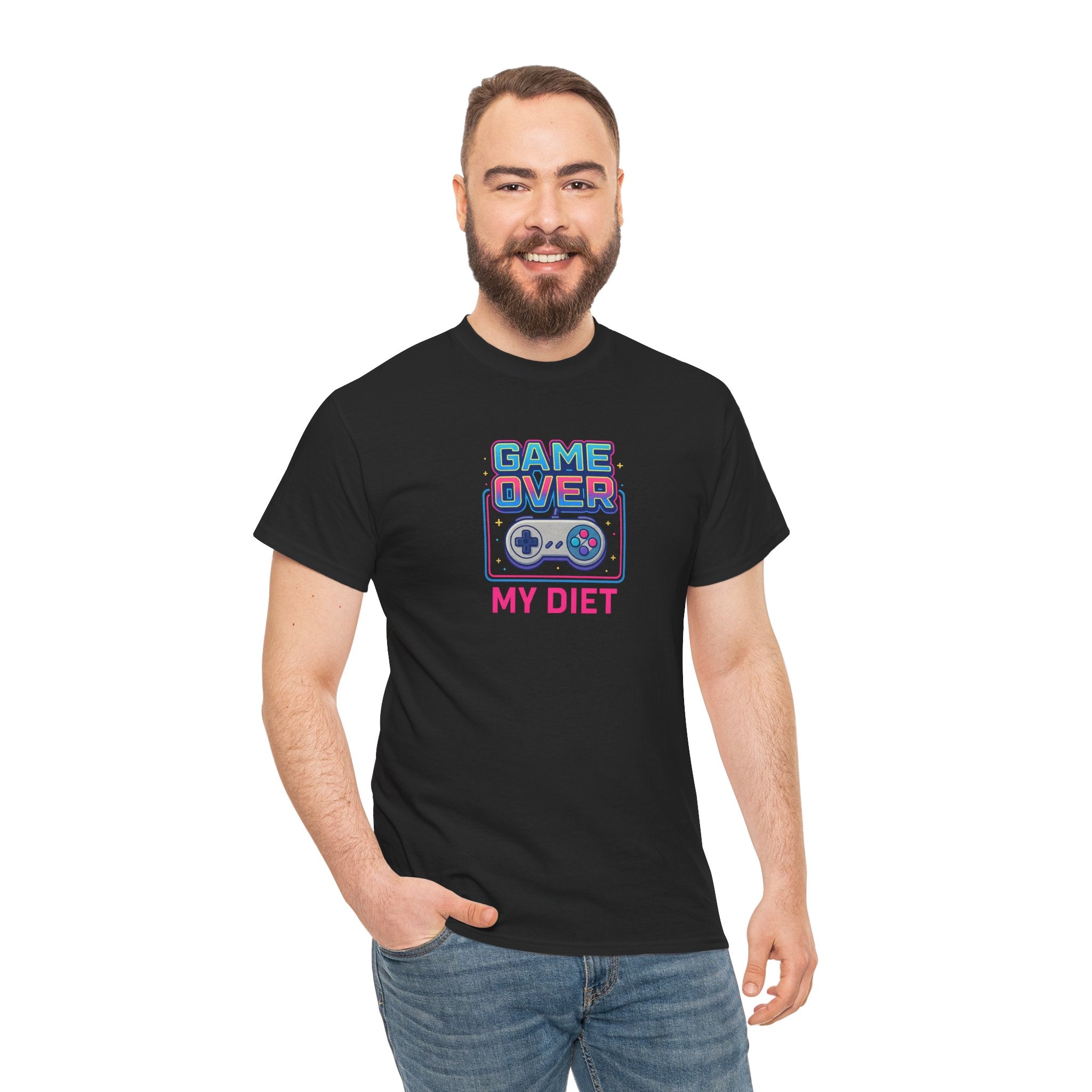 Game Over: My Diet Retro Gaming Funny T-Shirt