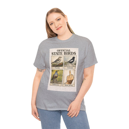 Official State Birds Shirt – Funny New Jersey Graphic Tee