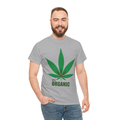 It's Organic Pot Leaf Graphic T-Shirt