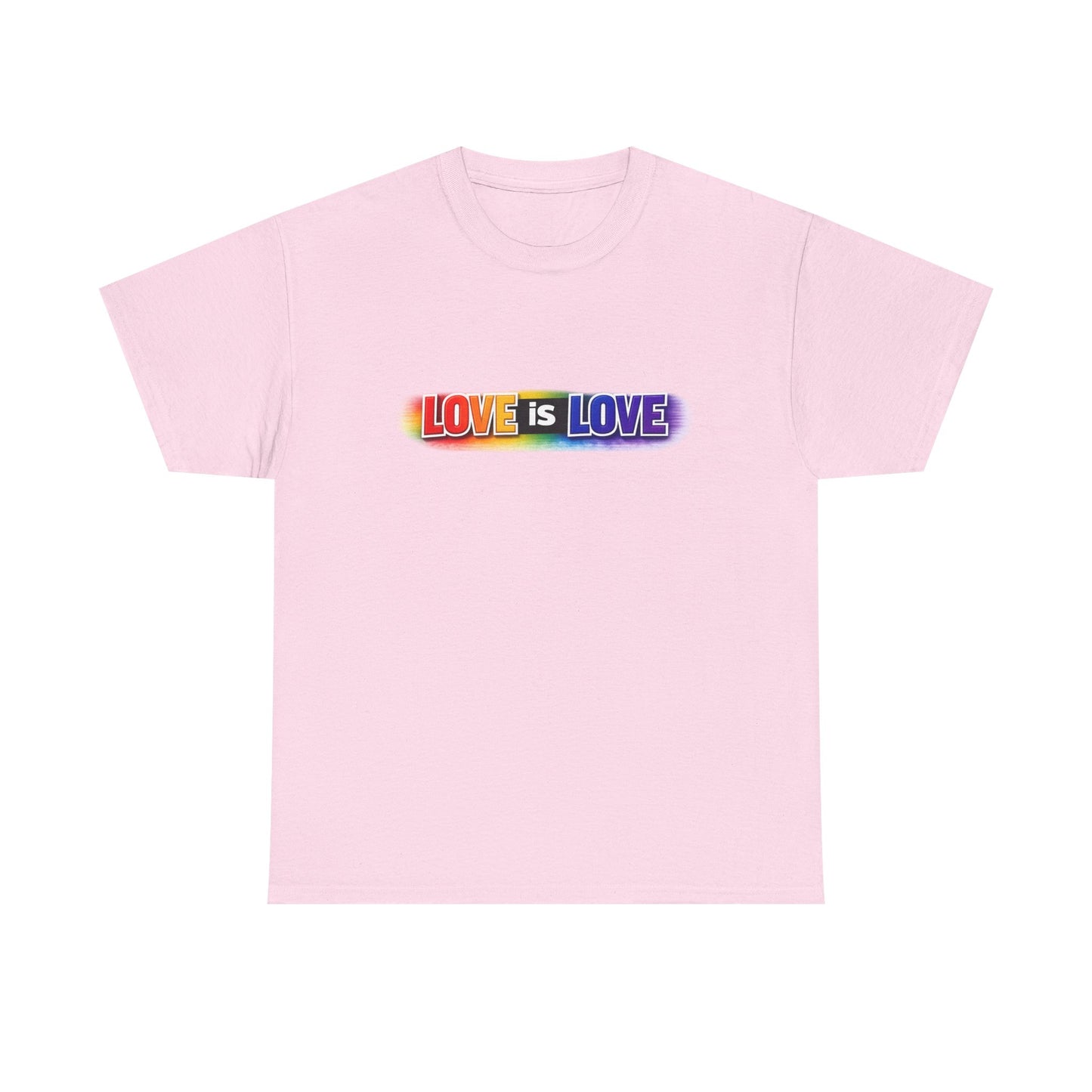 Love Is Love Shirt – Bold Rainbow Pride Graphic Tee