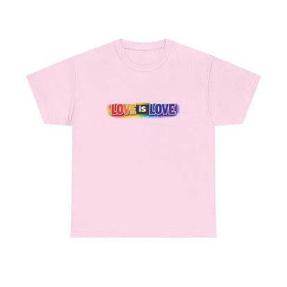 Love Is Love Shirt – Bold Rainbow Pride Graphic Tee