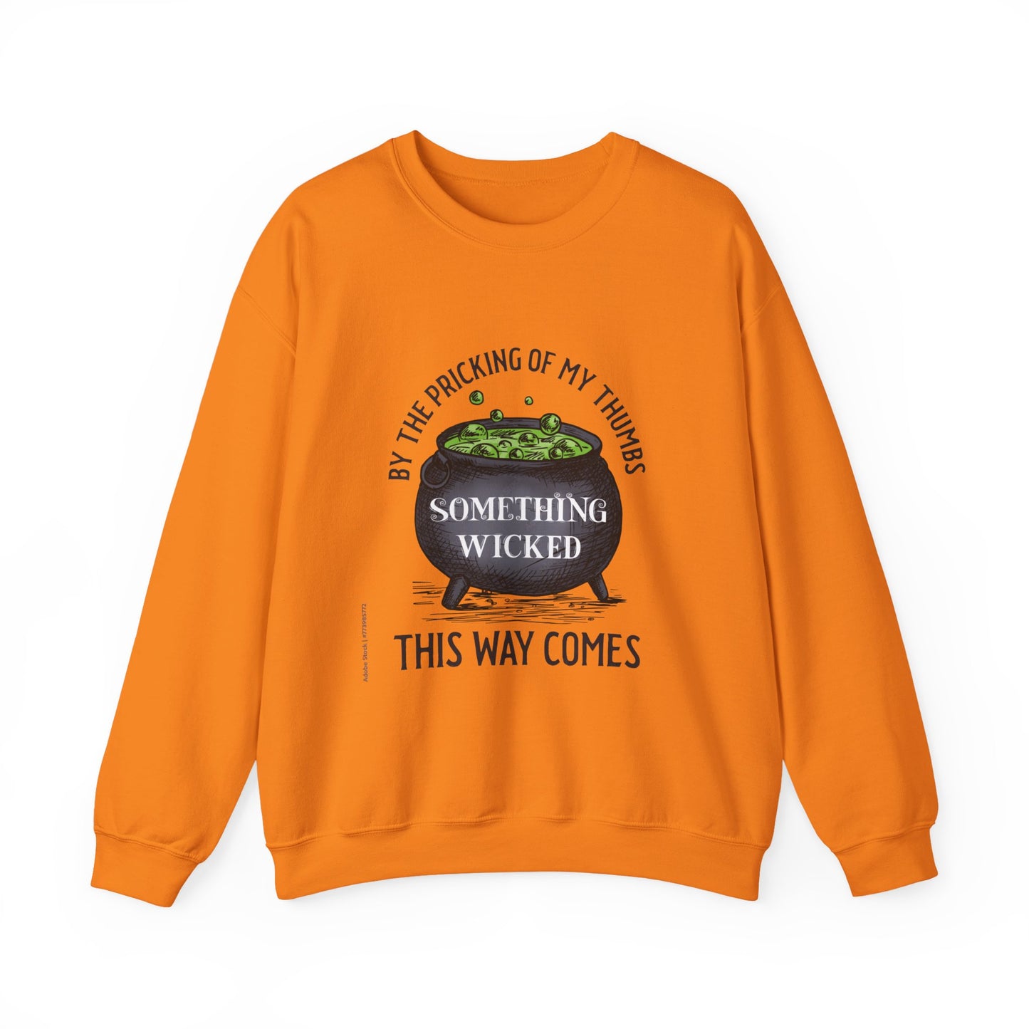 Something Wicked This Way Comes Halloween Sweatshirt | Witch Cauldron Crewneck