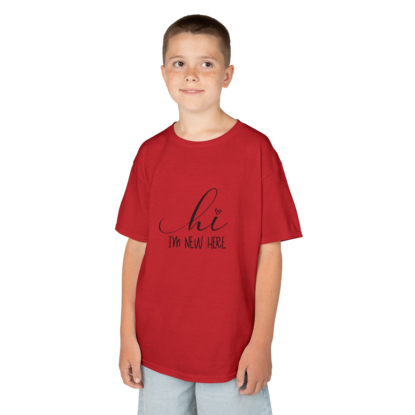 Hi I'm New Here: Fun and Friendly Kids' T-Shirt –  for Little Adventurers!