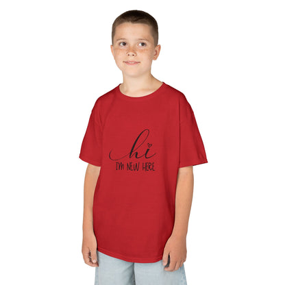 Hi I'm New Here: Fun and Friendly Kids' T-Shirt –  for Little Adventurers!