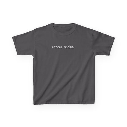 Kids T-Shirt — Cancer Sucks