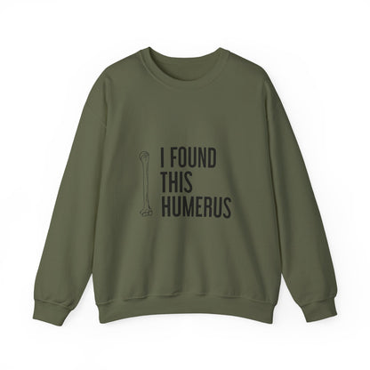 I Found This Humerus” Funny Halloween Sweatshirt