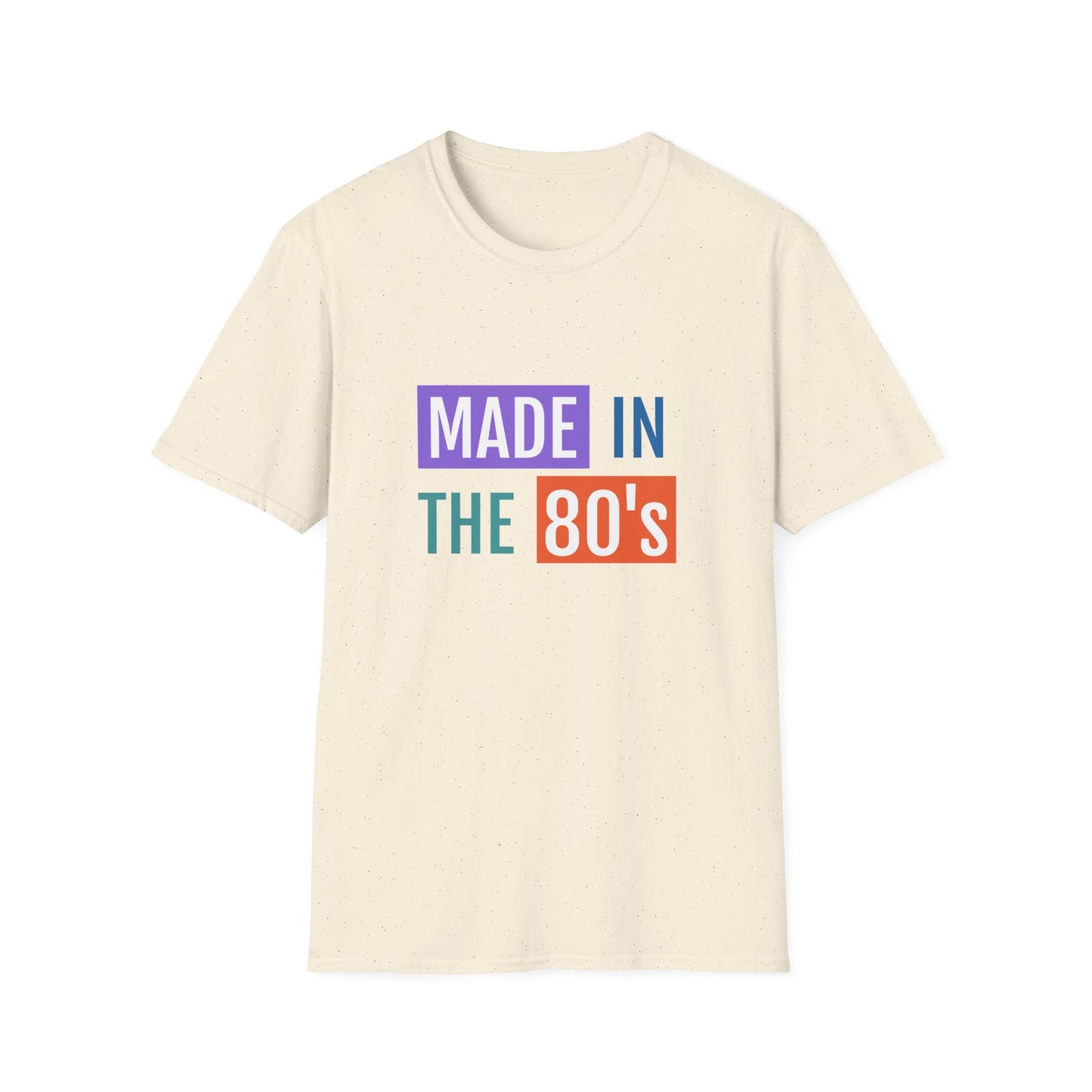 Made in the 80s Birthday Shirt – Retro 1980s Graphic Tee