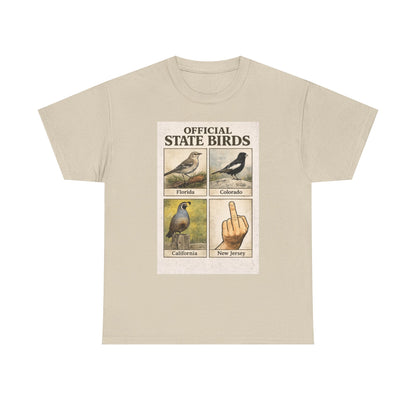 Official State Birds Shirt – Funny New Jersey Graphic Tee
