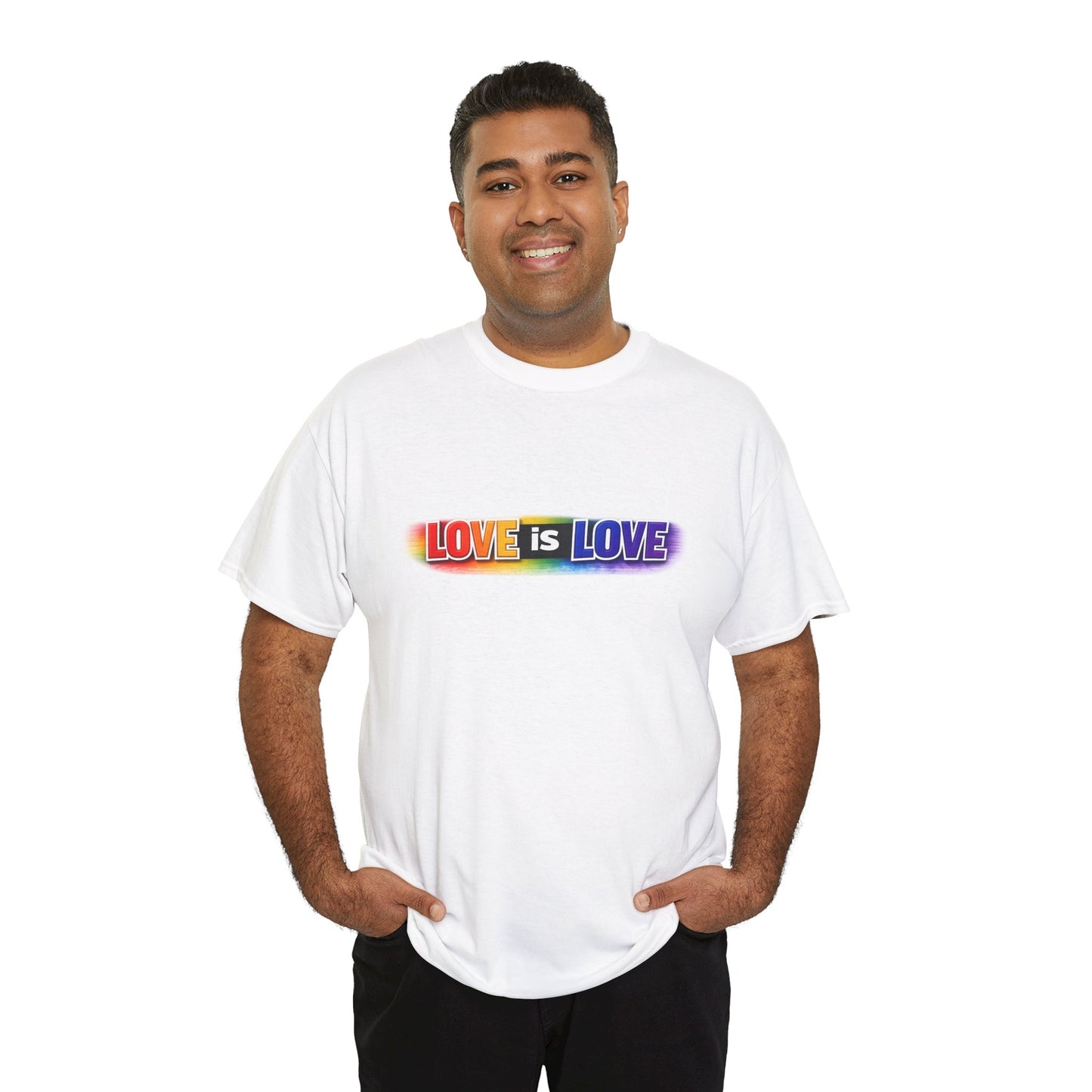Love Is Love Shirt – Bold Rainbow Pride Graphic Tee
