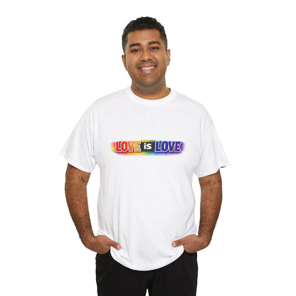 Love Is Love Shirt – Bold Rainbow Pride Graphic Tee