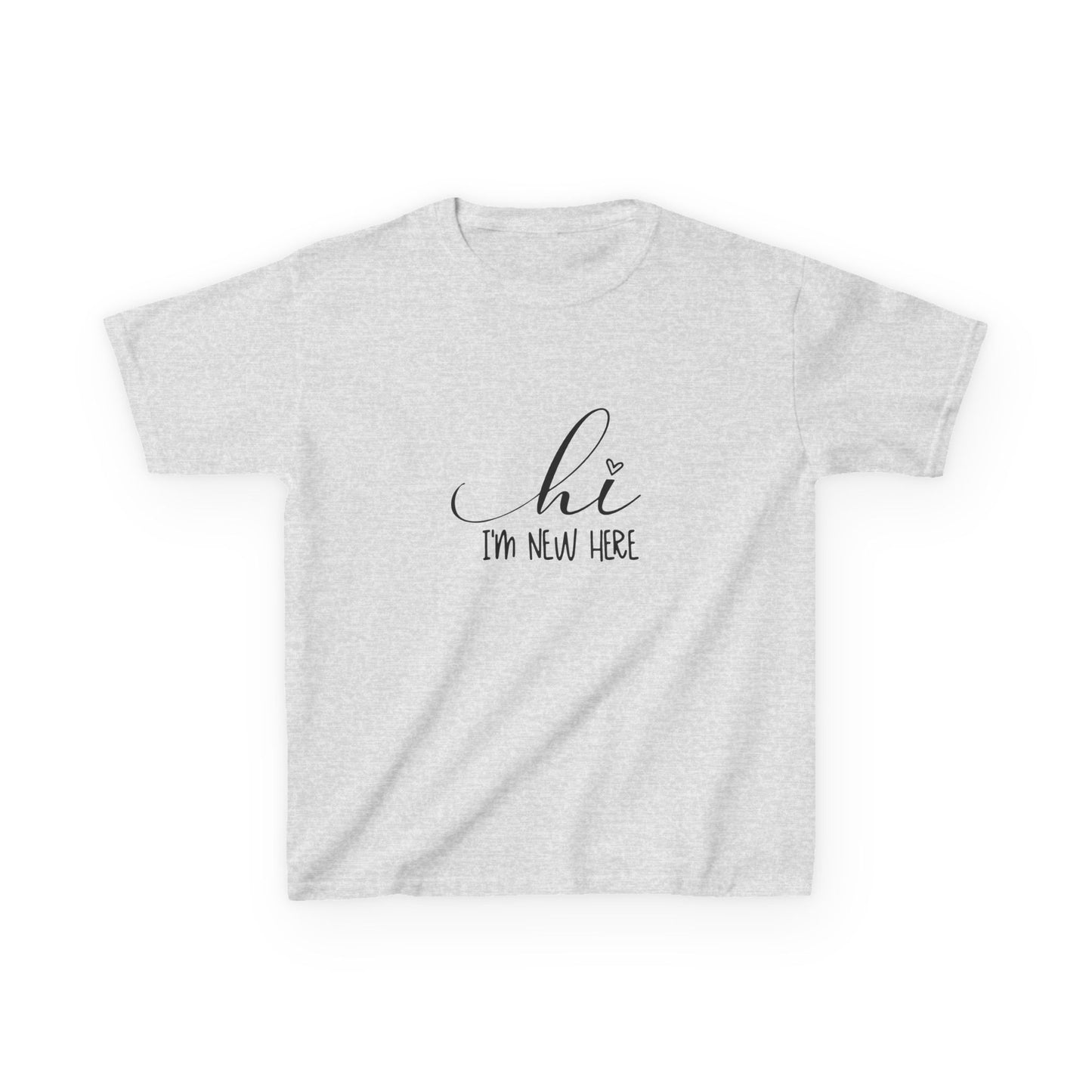 Hi I'm New Here: Fun and Friendly Kids' T-Shirt –  for Little Adventurers!