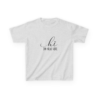 Hi I'm New Here: Fun and Friendly Kids' T-Shirt –  for Little Adventurers!