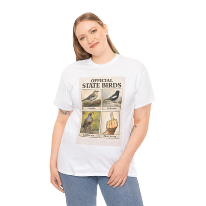 Official State Birds Shirt – Funny New Jersey Graphic Tee