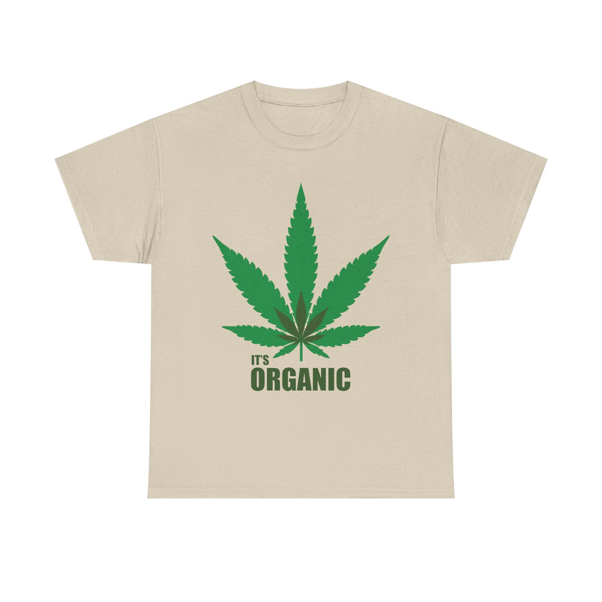 It's Organic Pot Leaf Graphic T-Shirt