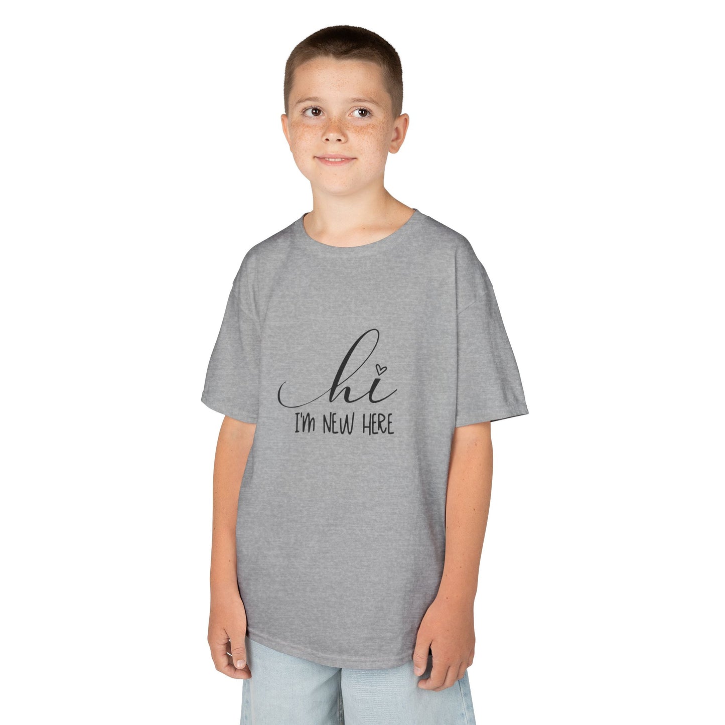 Hi I'm New Here: Fun and Friendly Kids' T-Shirt –  for Little Adventurers!