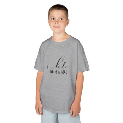 Hi I'm New Here: Fun and Friendly Kids' T-Shirt –  for Little Adventurers!