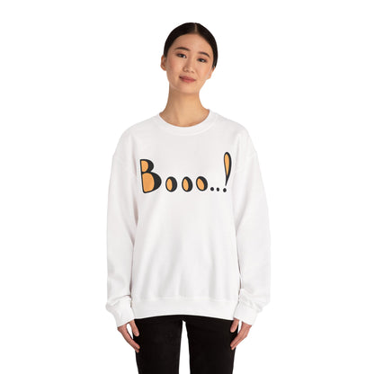 Boo Halloween Sweatshirt | Cute Spooky Season Crewneck
