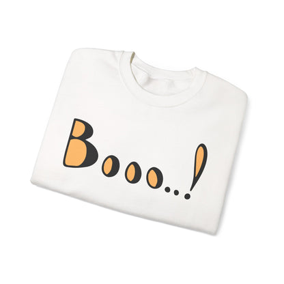Boo Halloween Sweatshirt | Cute Spooky Season Crewneck