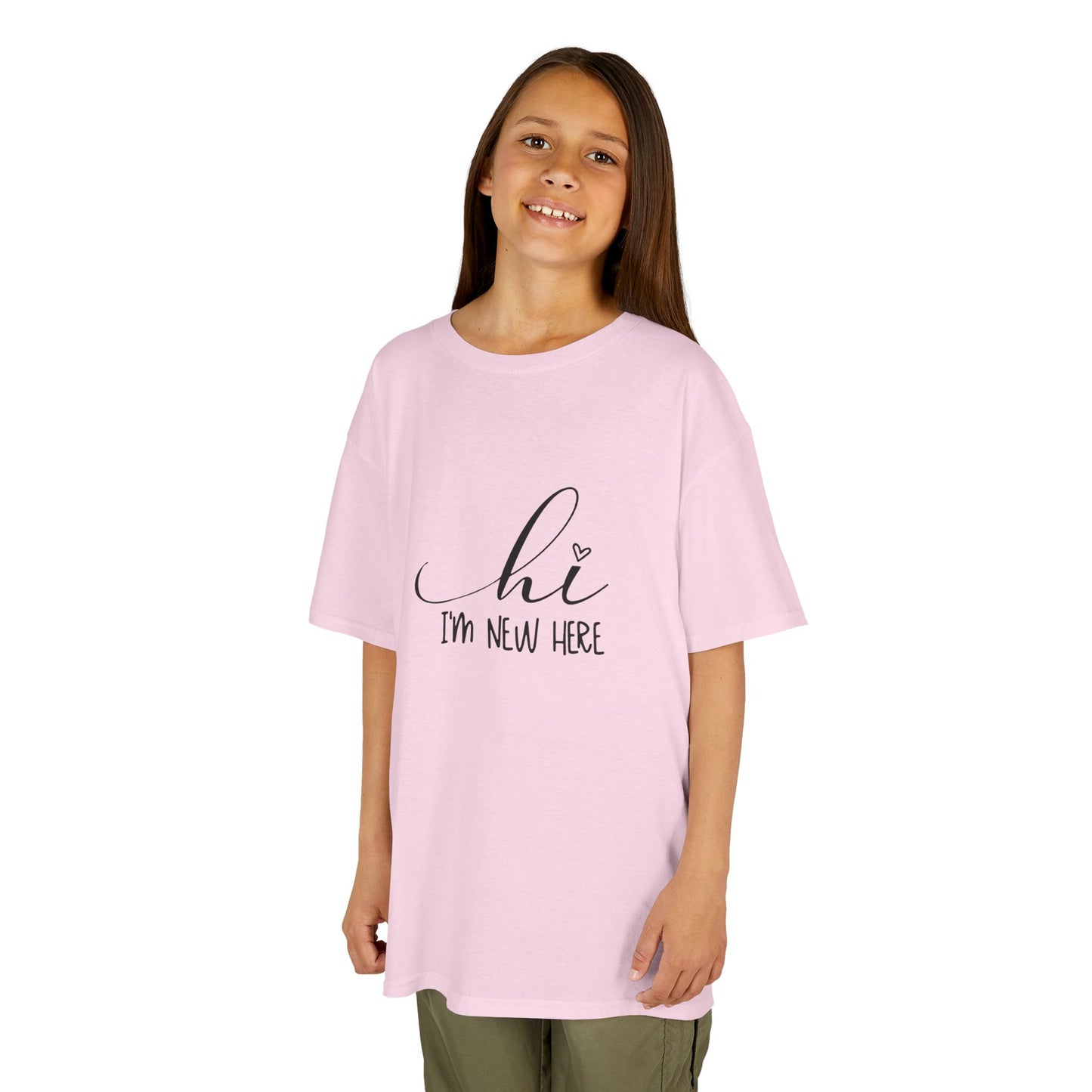 Hi I'm New Here: Fun and Friendly Kids' T-Shirt –  for Little Adventurers!