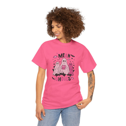 Mean Ghouls Cute Halloween T-Shirt | Funny Ghost Friends Tee