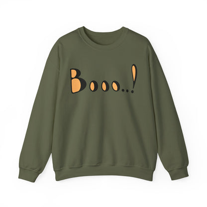 Boo Halloween Sweatshirt | Cute Spooky Season Crewneck