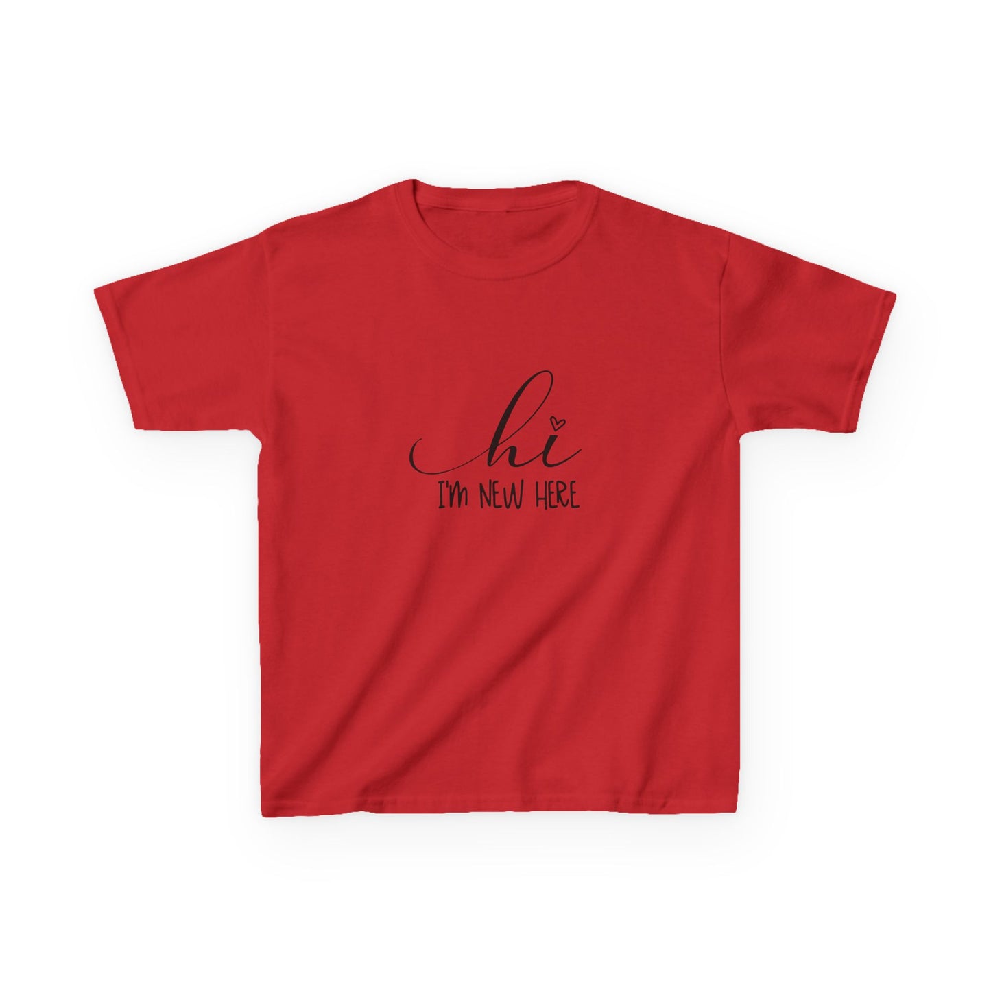Hi I'm New Here: Fun and Friendly Kids' T-Shirt –  for Little Adventurers!