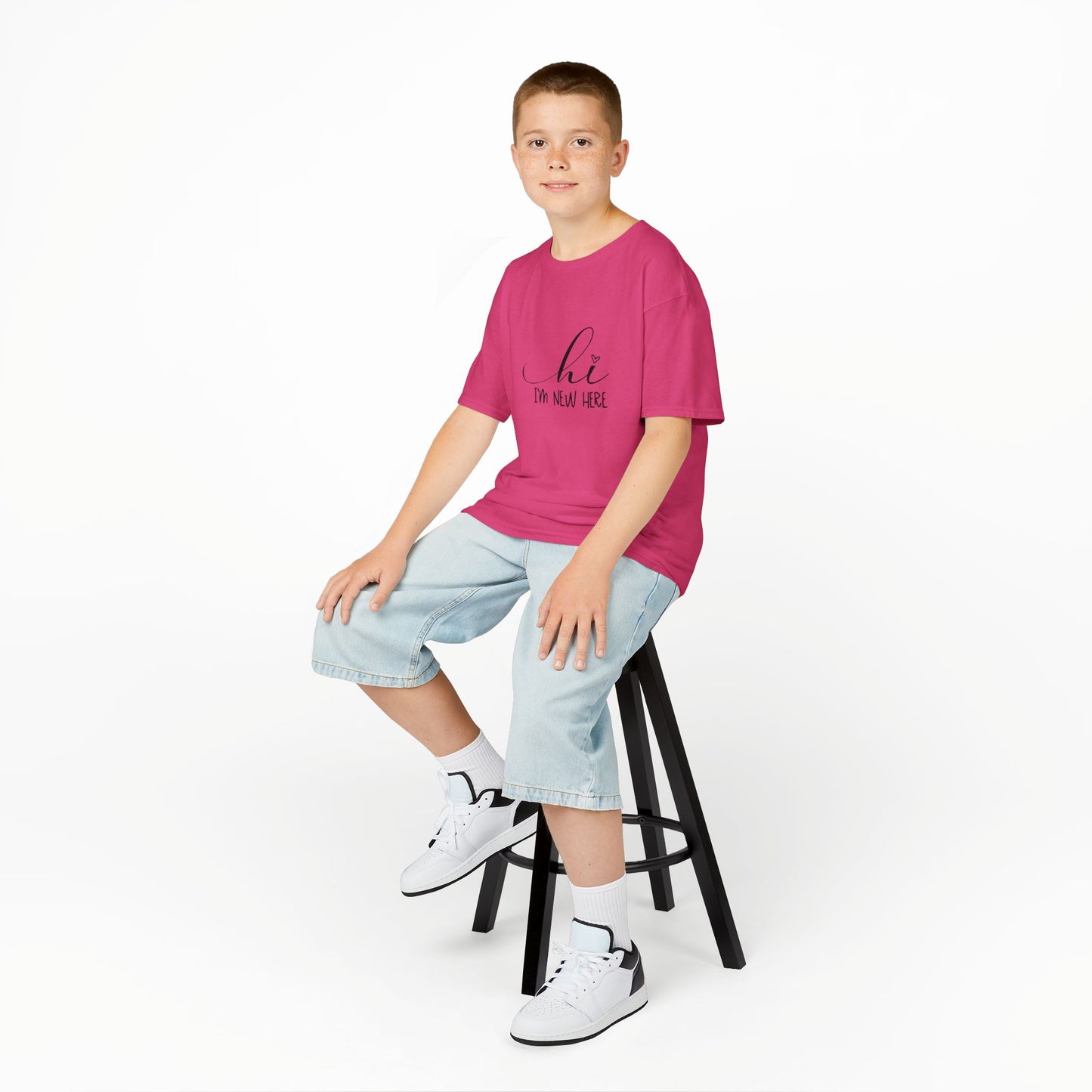 Hi I'm New Here: Fun and Friendly Kids' T-Shirt –  for Little Adventurers!